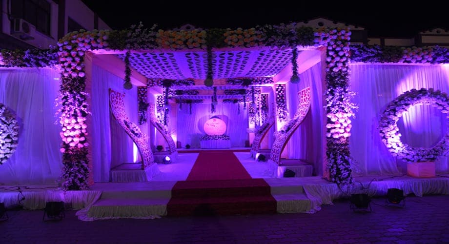 Reception - Kuvarbai Dharamshala — event setup by Anjan Enterprise