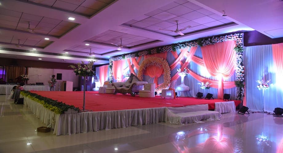 Reception - Kuvarbai Dharamshala — event setup by Anjan Enterprise