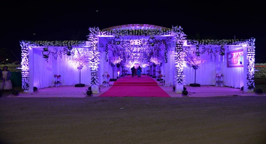 Sangeet Ceremony — event setup by Anjan Enterprise