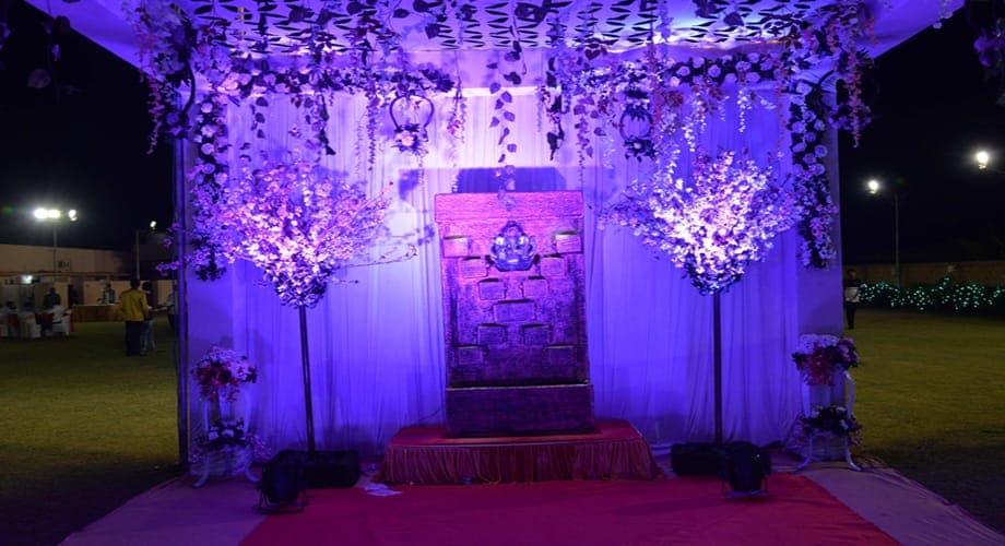Sangeet Ceremony — event setup by Anjan Enterprise