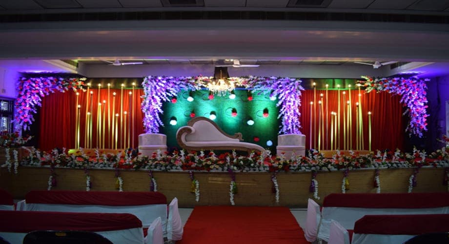 Reception - Keshav Sports Club — event setup by Anjan Enterprise