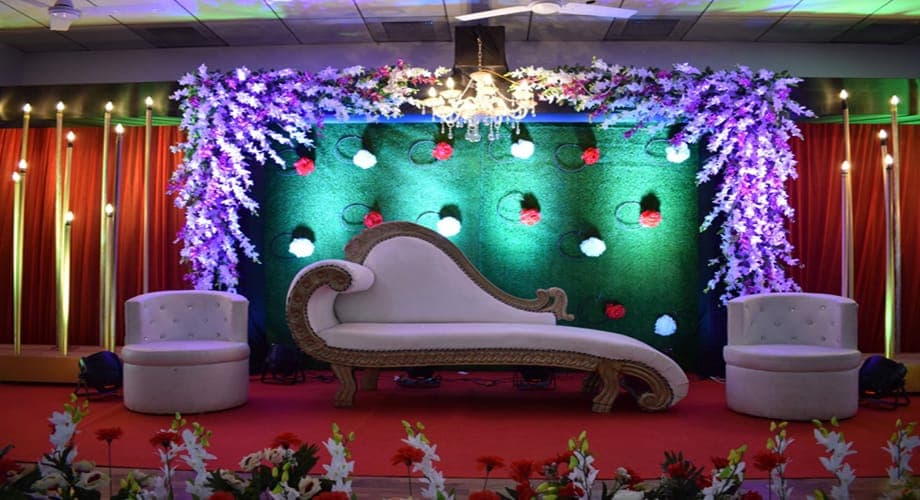 Reception - Keshav Sports Club — event setup by Anjan Enterprise