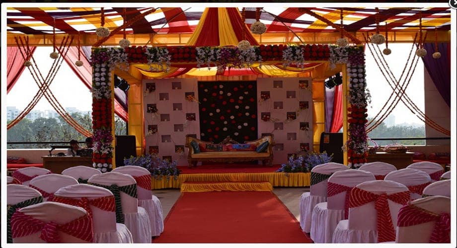 Wedding - Aram Hotel — event setup by Anjan Enterprise
