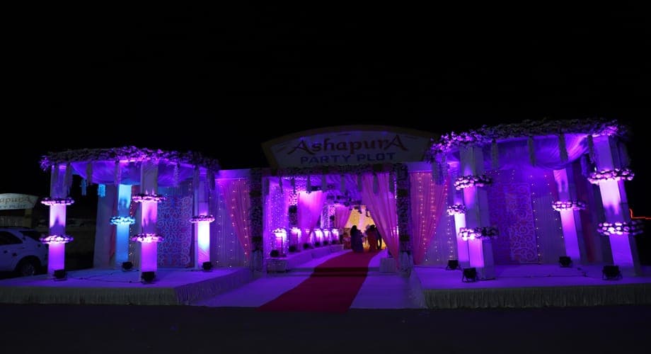 Wedding - Ashapura Party Plot — event setup by Anjan Enterprise