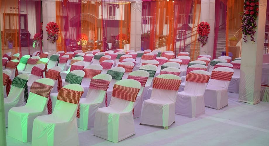 Sangeet Sandhiya - Kuvarbai Dharamshala — event setup by Anjan Enterprise