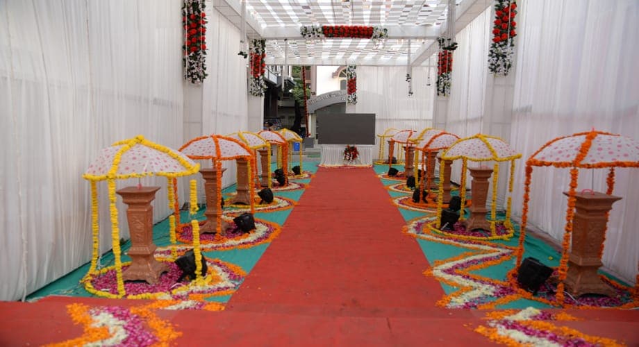 Wedding - Kuvarbai Dharamshala — event setup by Anjan Enterprise