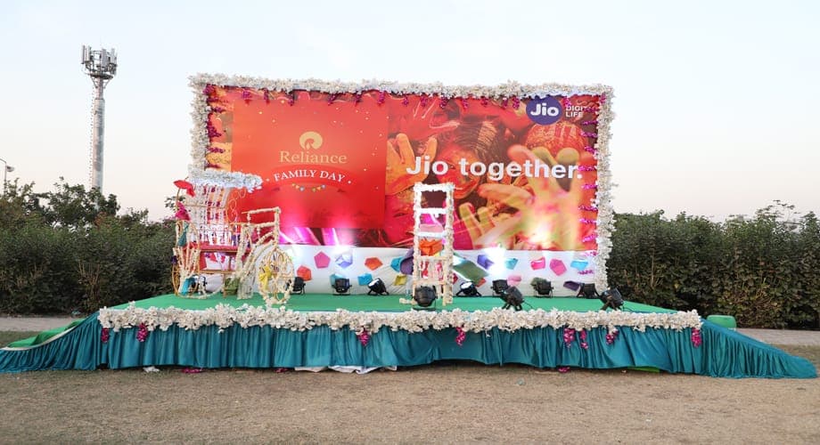 Reliance - Carnival 2019 — event setup by Anjan Enterprise