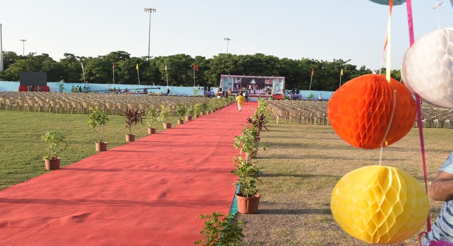 Reliance - Master Chef Competition — event setup by Anjan Enterprise