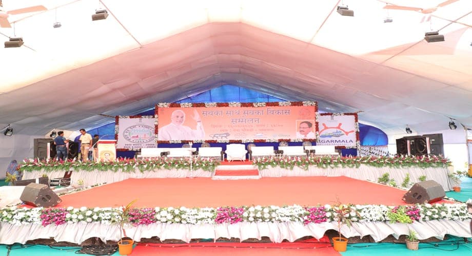 Kandla Port Trust — event setup by Anjan Enterprise
