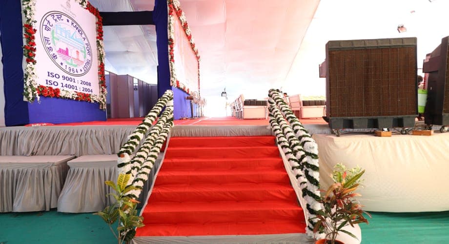 Kandla Port Trust — event setup by Anjan Enterprise