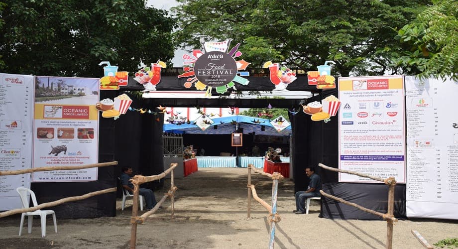 Food Fest — event setup by Anjan Enterprise