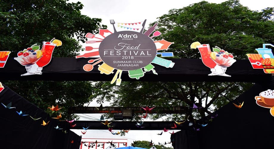 Food Fest — event setup by Anjan Enterprise