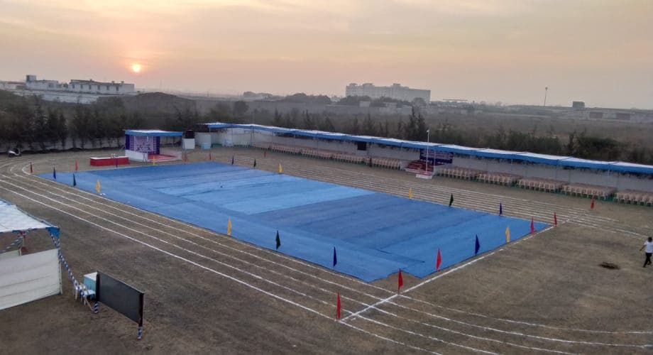 Tapovan School - Sports Day — event setup by Anjan Enterprise