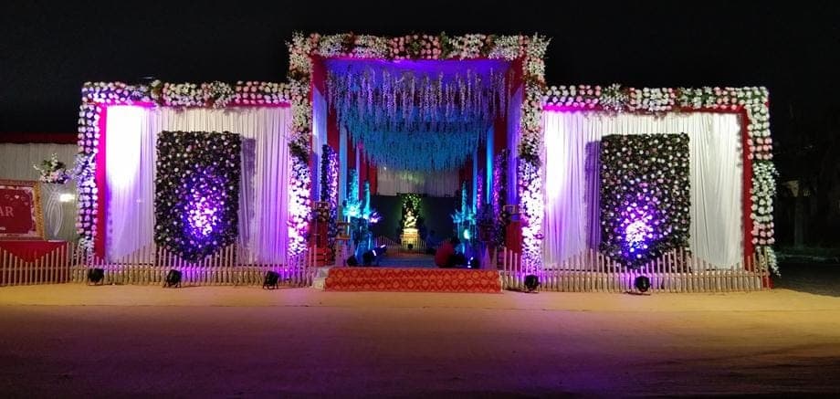 7 Season Resort — event setup by Anjan Enterprise