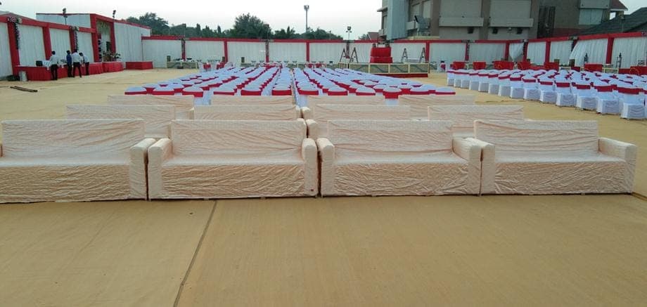 7 Season Resort — event setup by Anjan Enterprise